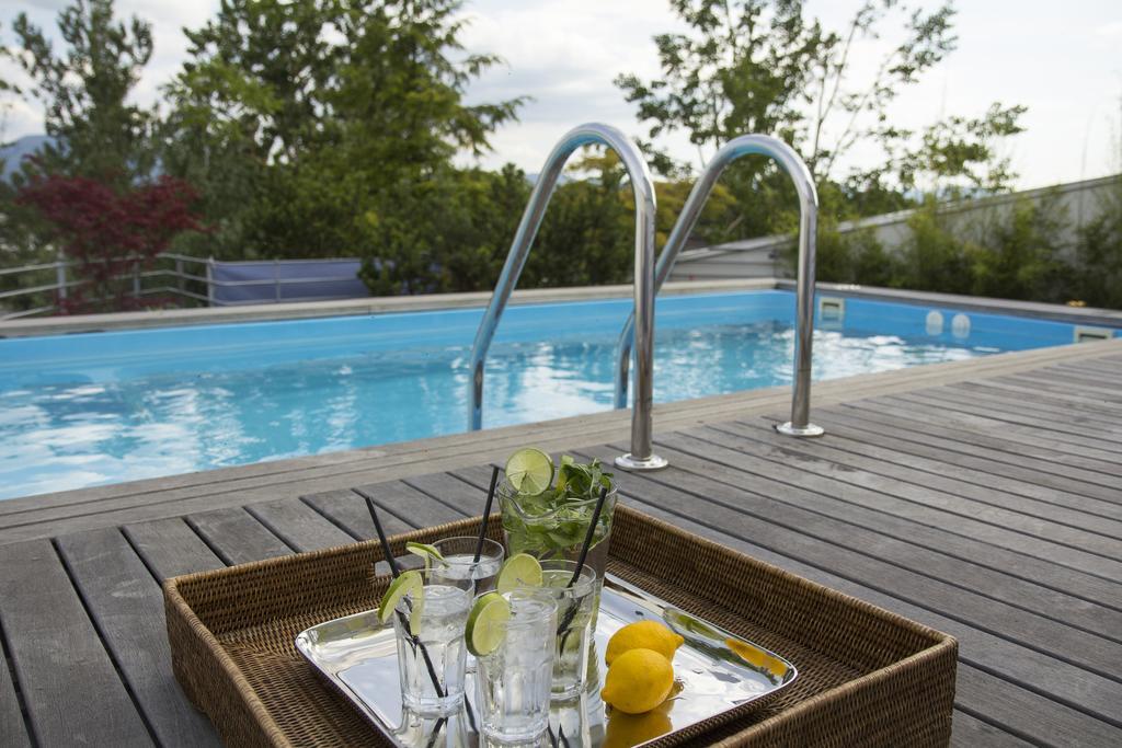 Pavi Apts Ljubljana - Private Rooftop Swimming Pool الغرفة الصورة